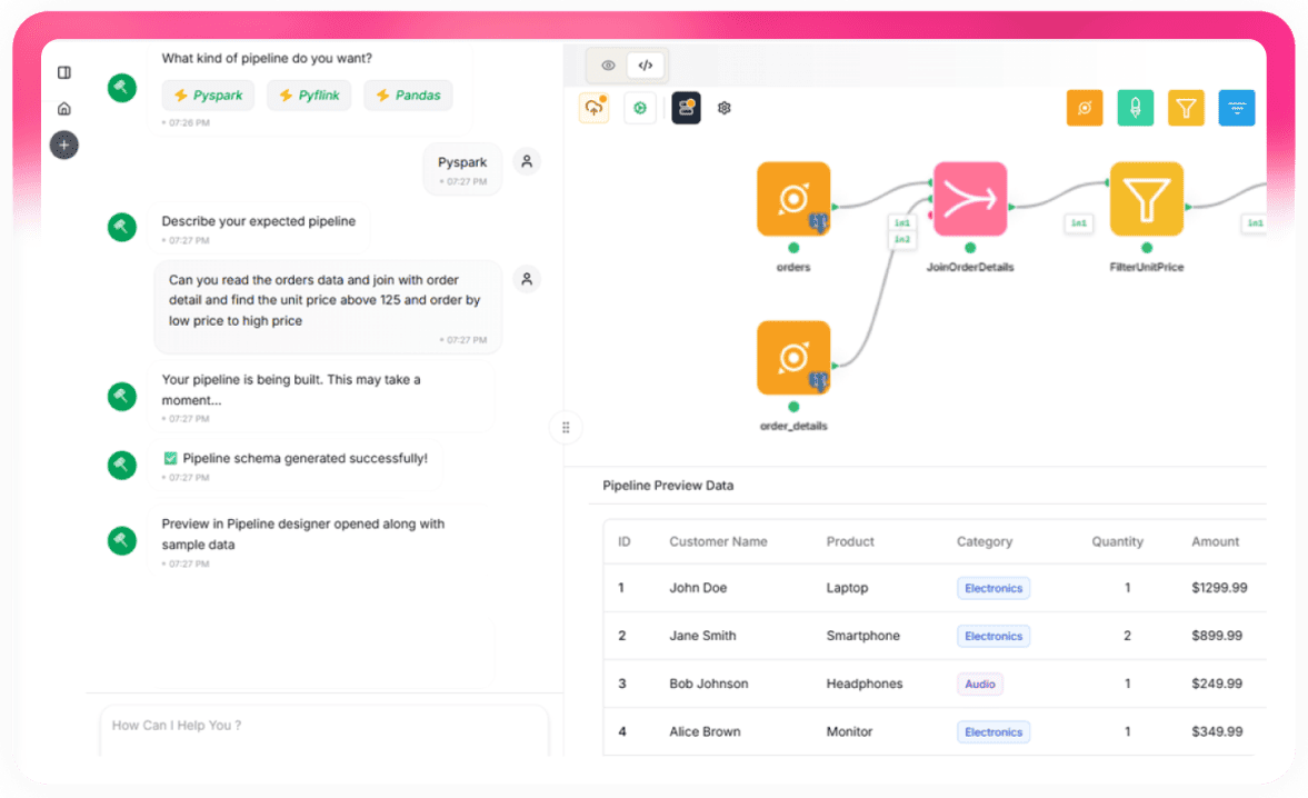 BigHammer.ai product dashboard